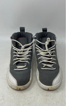 Load image into Gallery viewer, Nike Kids Air Jordan 12 Retro 153265-012 Gray Lace-Up Sneaker Shoes Size 4.5Y