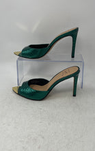 Load image into Gallery viewer, INC International Concepts Womens Amra Green Leather Slide Sandals Size 6M