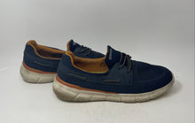 Load image into Gallery viewer, Skechers Mens Del Retto Clean Slate Navy Brown Slip-On Sneaker Shoes Size 13