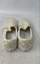 Load image into Gallery viewer, Vans Unisex Classic White Beige Low Top Slip-On Sneaker Shoes Size M 5.5 W 7