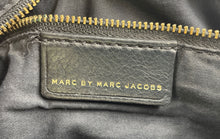 Load image into Gallery viewer, Authentic Marc By Marc Jacobs Womens Black Leather Crossbody Handbag Stained