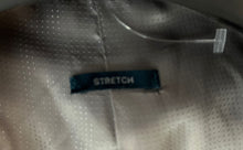 Load image into Gallery viewer, Perry Ellis Mens Gray Long Sleeve Notch Lapel Stretch Two-Button Blazer Size 42R