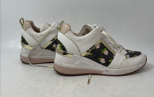 Load image into Gallery viewer, Michael Kors Womens Georgie White Leather Lace-Up Sneaker Shoes Size 8M