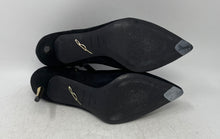 Load image into Gallery viewer, Brian Atwood Womens Black Suede Side Zip Stiletto Heel Ankle Booties Size 9.5