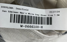 Load image into Gallery viewer, Sam Edelman Mens Langley 3 White Gray Lace-Up Low Top Sneaker Shoes Size 7.5M