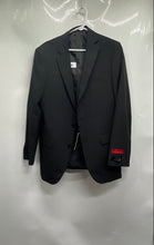 Load image into Gallery viewer, Royal Diamond Collection Mens Black Long Sleeve Two-Button Blazer Size 38L