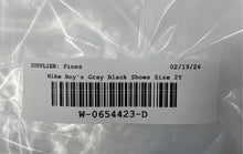 Load image into Gallery viewer, Nike Boys Star Runner 3 DA2777-008 Gray Black Hook & Loop Sneaker Shoes Size 2Y