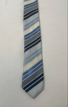 Load image into Gallery viewer, Hugo Boss Mens Multicolor Striped Silk Adjustable Formal Pointed Tie