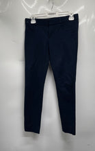 Load image into Gallery viewer, Banana Republic Womens Black Flat Front Hook And Bar Ankle Pants Size 0