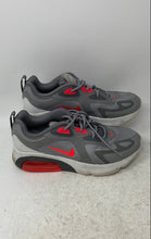 Load image into Gallery viewer, Nike Mens Air Max 200 CT1262-002 Gray Red Lace-Up Low Top Sneaker Shoes Size 7.5
