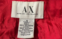 Load image into Gallery viewer, Armani Exchange Womens Black Long Sleeve Full-Zip Quilted Jacket Size Small
