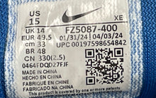 Load image into Gallery viewer, Nike x NFL Mens Air Zoom Pegasus 41 FZ5087-400 Blue Sneakers Shoes Size 15