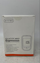 Load image into Gallery viewer, Arkray Glucocard Expression Auto Coding Blood Glucose Monitoring System Sealed