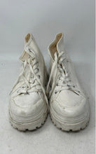 Load image into Gallery viewer, Windsor Smith Womens Deserve White Lace-Up Round Toe Ankle Combat Boots Size 10