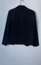 Load image into Gallery viewer, GAP Womens Black Long Sleeve Collared Pockets One-Button Blazer Size 0