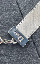 Load image into Gallery viewer, Authentic Dior Women's White Satin Ribbon/Silver Tone Necklace