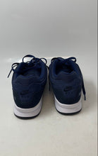 Load image into Gallery viewer, Nike Mens Air Span II SE Navy Blue Round Toe Lace-Up Sneakers Shoes Size 10