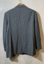 Load image into Gallery viewer, Authentic Escada Mens Gray Wool Long Sleeve Three-Button Blazer Size 44