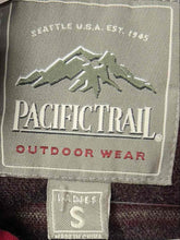 Load image into Gallery viewer, Pacific Trail Womens Red Long Sleeve Hooded Full-Zip Utility Jacket Size Small
