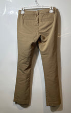 Load image into Gallery viewer, Express Womens Brown Flat Front Pockets Straight Leg Trouser Pants Size 00S