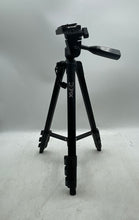 Load image into Gallery viewer, XPIX Black Aluminum Adjustable 3-Way Pan Head Foldable Camera Tripod Stand