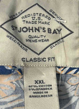 Load image into Gallery viewer, St. John's Bay Mens Multicolor Tropical Leaf Short Sleeve Button-Up Shirt Sz XXL