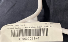 Load image into Gallery viewer, Armani Exchange Mens Blue Graphic Regular Fit Pullover T-Shirt Size XL