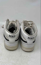 Load image into Gallery viewer, Nike Mens Court Vision Mid CD5466-101 White Black Lace-Up Sneakers Shoes Sz 9.5