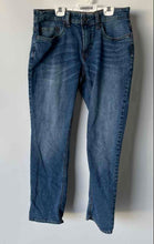 Load image into Gallery viewer, Buffalo David Bitton Mens Blue Denim Medium Wash Straight Jeans Pants Sz W32 L30