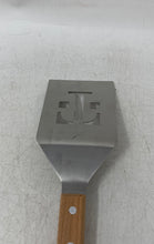 Load image into Gallery viewer, T-Mobile Silver-Tone Wooden Handle 17 Inch Grilling Spatula & Bottle Opener