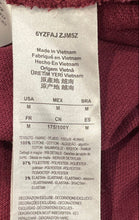 Load image into Gallery viewer, Armani Exchange Mens Burgundy Collared Short Sleeve Polo Shirt Size M
