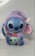 Load image into Gallery viewer, Miniso Disney Blue And Purple Plush Stitch Character Figure Keychain Collectible