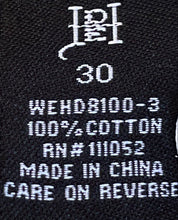 Load image into Gallery viewer, Ed Harley Womens Blue Cotton Denim Medium Wash Wide-Leg Jeans Size 30 With Tag