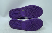 Load image into Gallery viewer, Nike Kids Air Jordan 1 Mid GS DQ8423-511 Purple White Sneaker Shoes Size 5.5Y