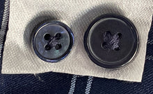 Load image into Gallery viewer, Express Mens Blue Plaid Long Sleeve Collared Button-Up Shirt Size XL