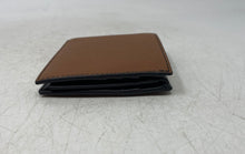 Load image into Gallery viewer, Michael Kors Mens Brown Saffiano Leather Credit Card Bifold Wallet With Box