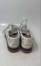 Load image into Gallery viewer, Sperry Top-Sider Womens Pride White Leather Moc Toe Boat Shoes Size 7.5