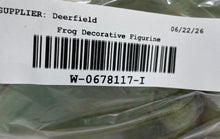Load image into Gallery viewer, Engraved Green Home Decorative Collectible Frog Figurine
