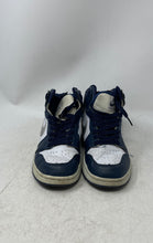 Load image into Gallery viewer, Nike Mens Air Jordan 1 Mid 717075-005 Blue Silver White Sneaker Shoes Size 6.5