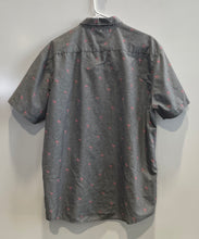 Load image into Gallery viewer, Molokai Surf Co. Mens Gray Printed Short Sleeve Button-Up Shirt Size XL