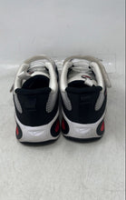 Load image into Gallery viewer, Nike Kids Air Max Nova White Red Black Low Top Hook & Loop Sneaker Shoes Size 2Y