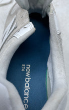 Load image into Gallery viewer, New Balance Unisex 574 Core WL574EVW White Gray Sneaker Shoes Size M6.5 W8