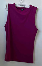 Load image into Gallery viewer, Express Womens Purple Sleeveless Stretch Pullover Blouse Top Size Medium