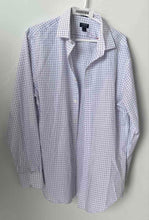 Load image into Gallery viewer, J.Crew Mens White Check Slim Fit Long Sleeve Button-Up Shirt Size Large