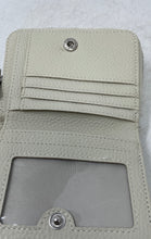 Load image into Gallery viewer, Laundry By Shelli Segal Womens White Leather Card Slots ID Window Bifold Wallet