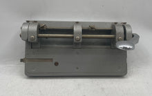 Load image into Gallery viewer, Vintage Wilson Jones Hummer Gray 3 Hole Adjustable Heavy-Duty Paper Punch