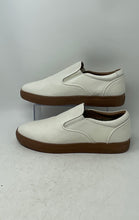 Load image into Gallery viewer, Thomas & Vine Mens Conley White Leather Round Toe Slip-On Sneaker Shoes Sz 13 WD