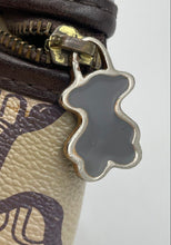 Load image into Gallery viewer, Authentic Tous Womens Multicolor Printed Leather Crossbody Bag Stained