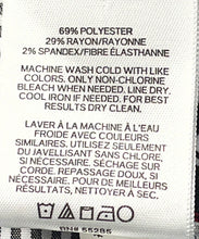 Load image into Gallery viewer, Express Mens Black White Wrinkle Resistant Stretch Slim Fit Dress Pants Sz 33x30