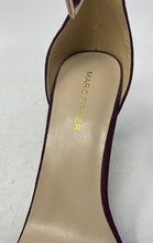 Load image into Gallery viewer, Marc Fisher Womens Betye Red Open Toe Adjustable Ankle Strap Heels Size 8 M